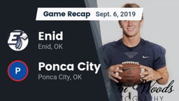 Recap: Enid  vs. Ponca City  2019