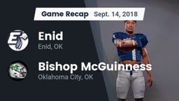 Recap: Enid  vs. Bishop McGuinness  2018