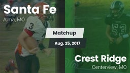 Matchup: Santa Fe  vs. Crest Ridge  2017