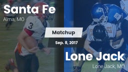 Matchup: Santa Fe  vs. Lone Jack  2017