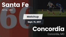 Matchup: Santa Fe  vs. Concordia  2017