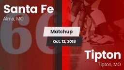 Matchup: Santa Fe  vs. Tipton  2018