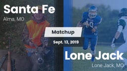 Matchup: Santa Fe  vs. Lone Jack  2019