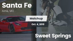 Matchup: Santa Fe  vs. Sweet Springs 2019
