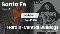 Matchup: Santa Fe  vs. Hardin-Central Bulldogs 2020