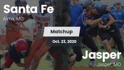 Matchup: Santa Fe  vs. Jasper  2020