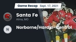 Recap: Santa Fe  vs. Norborne/Hardin-Central 2021