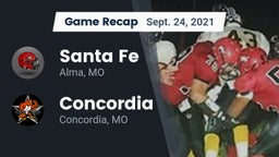 Recap: Santa Fe  vs. Concordia  2021