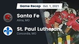 Recap: Santa Fe  vs. St. Paul Lutheran  2021