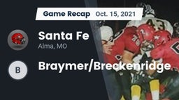 Recap: Santa Fe  vs. Braymer/Breckenridge 2021