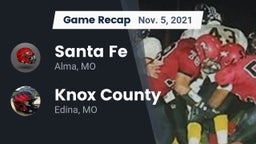 Recap: Santa Fe  vs. Knox County  2021