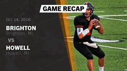 Recap: Brighton  vs. Howell  2016