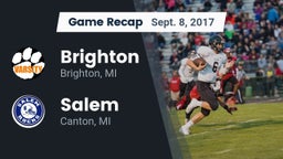 Recap: Brighton  vs. Salem  2017