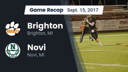 Recap: Brighton  vs. Novi  2017