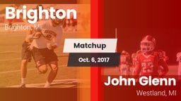Matchup: Brighton  vs. John Glenn  2017