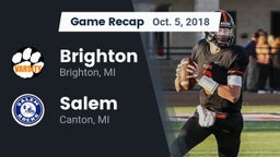 Recap: Brighton  vs. Salem  2018