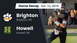 Recap: Brighton  vs. Howell 2018