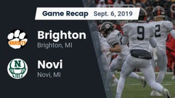 Recap: Brighton  vs. Novi  2019