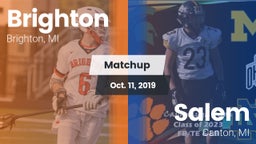 Matchup: Brighton  vs. Salem  2019