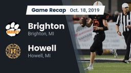 Recap: Brighton  vs. Howell 2019