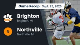 Recap: Brighton  vs. Northville  2020