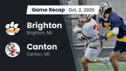 Recap: Brighton  vs. Canton  2020