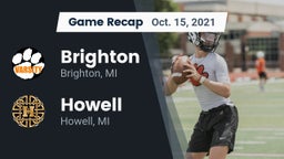 Recap: Brighton  vs. Howell 2021