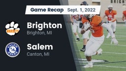 Recap: Brighton  vs. Salem  2022