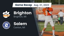 Recap: Brighton  vs. Salem  2023