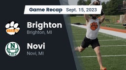 Recap: Brighton  vs. Novi  2023