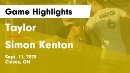 Taylor  vs Simon Kenton  Game Highlights - Sept. 11, 2023