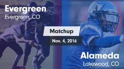 Matchup: Evergreen High vs. Alameda  2016