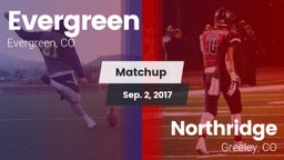 Matchup: Evergreen High vs. Northridge  2017