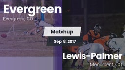 Matchup: Evergreen High vs. Lewis-Palmer  2017