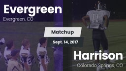 Matchup: Evergreen High vs. Harrison  2017