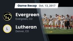 Recap: Evergreen  vs. Lutheran  2017