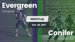 Matchup: Evergreen High vs. Conifer  2017