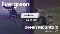 Matchup: Evergreen High vs. Green Mountain  2017