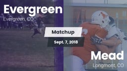 Matchup: Evergreen High vs. Mead  2018