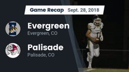 Recap: Evergreen  vs. Palisade  2018