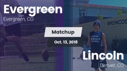 Matchup: Evergreen High vs. Lincoln  2018