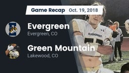 Recap: Evergreen  vs. Green Mountain  2018