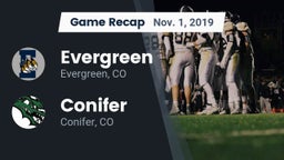 Recap: Evergreen  vs. Conifer  2019