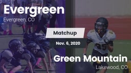 Matchup: Evergreen High vs. Green Mountain  2020