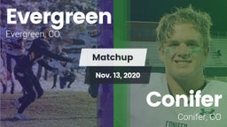 Matchup: Evergreen High vs. Conifer  2020