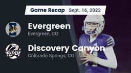 Recap: Evergreen  vs. Discovery Canyon  2022