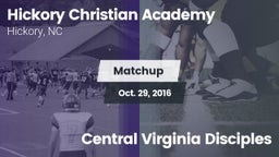 Matchup: Hickory Christian vs. Central Virginia Disciples 2016