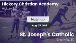 Matchup: Hickory Christian vs. St. Joseph's Catholic  2017