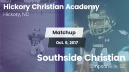 Matchup: Hickory Christian vs. Southside Christian  2017