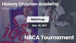 Matchup: Hickory Christian vs. NACA Tournament 2017